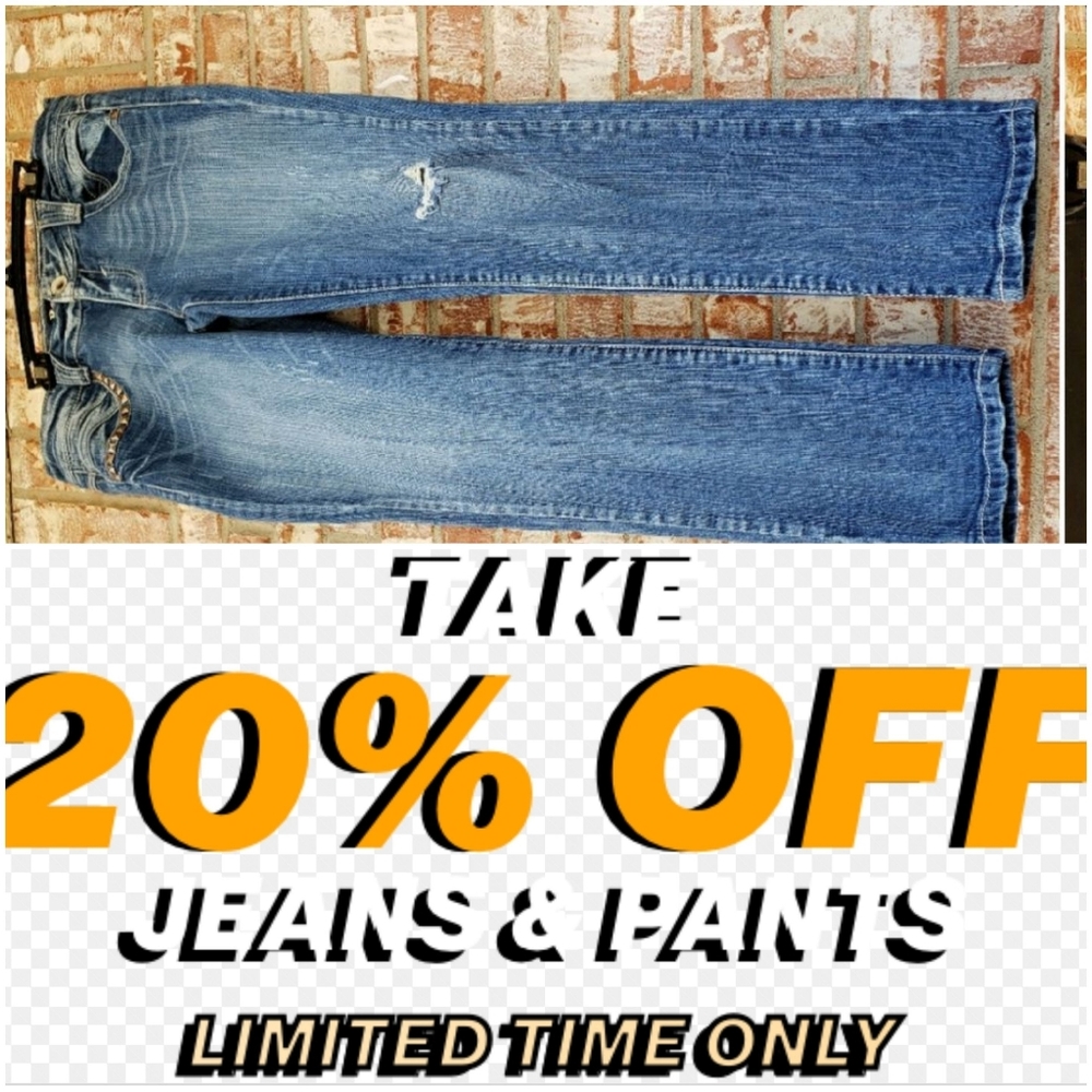 Any Jeans 20% Off
